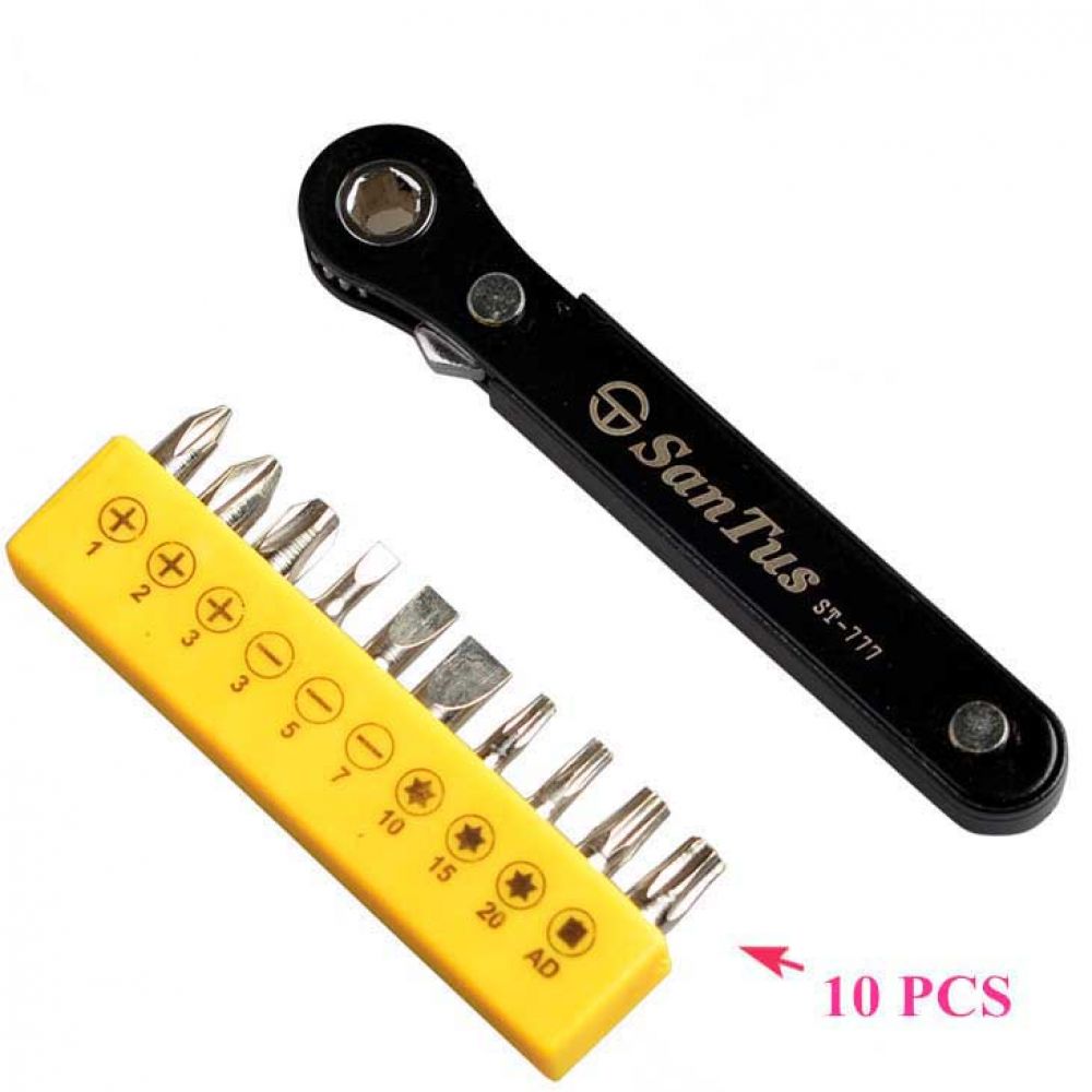 11 Pcs Offset Ratchet Screwdriver Set (Made In Japan)